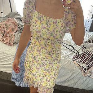 Summer Maternity Mini Dress